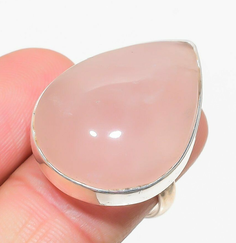 Zilveren ring met ronde Chiastoliet (Kruissteen) 18 mm